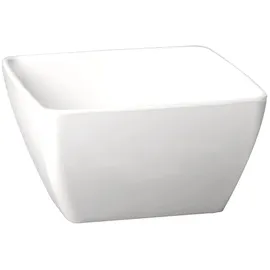 APS Schale FRIENDLY Bowl, weiß, hergestellt auf gebrauchtem Plastik, 100% umweltschonend, 19,0 x 19,0 x 9,0 cm H: 9 cm