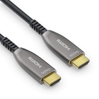 Sonero 50m HDMI Kabel 2.0b, Glasfaser Hybrid, UHD 2160P,