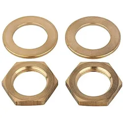Haltewinkel (Mutter, Scheibe), für Druckregler für Wasser, G 1/4"