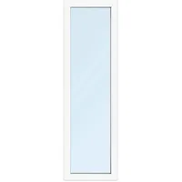 Fenster 60x200 cm, Kunststoff Profil aluplast IDEAL® 4000, Weiß, 600x2000 mm, einteilig festverglast, 2-fach Verglasung, individuell konfigurieren
