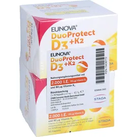 STADA Eunova DuoProtect D3+K2 2000IE/80UG