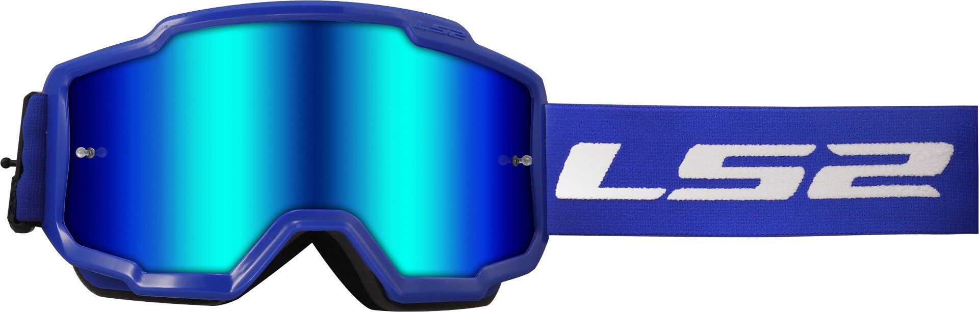 LS2 Charger Motorcross bril, blauw