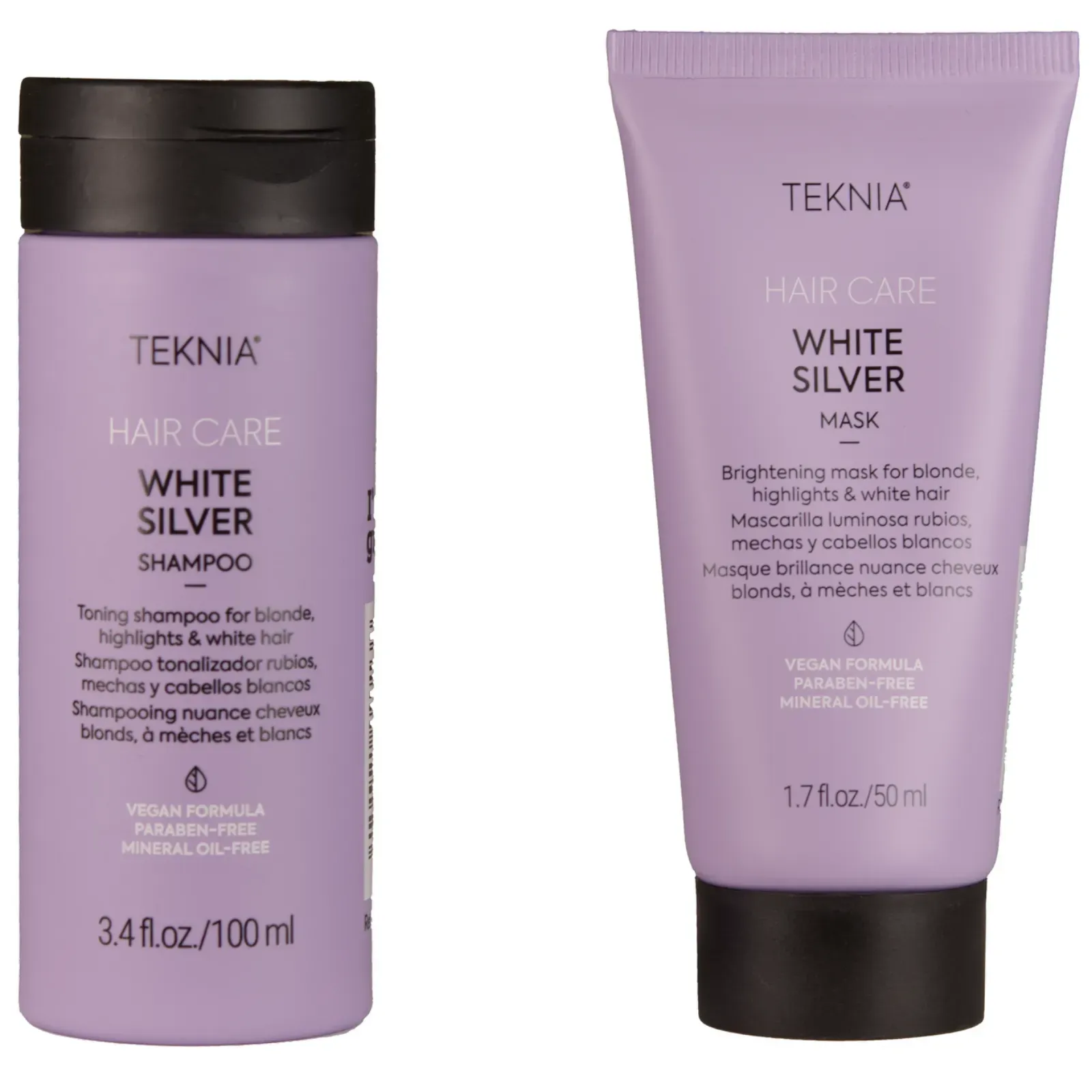 Lakme Teknia White Silver Travel Pack