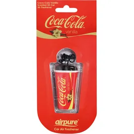 Airflair Lufterfrischer Coca Cola 3D Becher Vanilla 4 St.