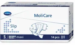 MoliCare® Slip Maxi, Inkontinenzslip, 9 Tropfen 1655310 , 1 Beutel = 14 Stück, Größe S/1, Bauchumfang 60 - 90 cm