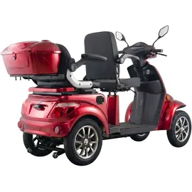 ECONELO E-Seniorenmobil VISTA Quarter-1L Elektromobil rot