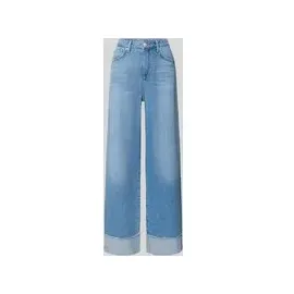 Raffaello Rossi Wide Leg Jeans mit Fransen Modell Sena P Raffaello Rossi denim, 42