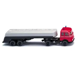 WIKING 080696 1:87 Feuerwehr - Tanksattelzug (MB Pullman)