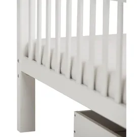 Homestyle4u Etagenbett 90 x 200 cm Kiefer massiv lackiert weiß