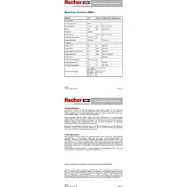 Fischer Bausilicon DBSA transparent