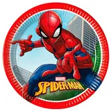 Procos Teller Spiderman Crime Fighter 23 cm 8 St. Mehrfarbig