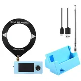 Si4732 Radioempfänger-set + Ständer + 10 Khz-180 Mhz Antenne, 1,9-zoll-bildschirm, Fm/am/lsb/usb, Si4732 Mini-kurzwellenradio.