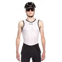 Bioracer Ärmelloses Baselayer Weiß L