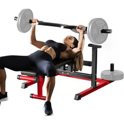 VEVOR Brust Maschine Verstellbare Bankdrücken Flache Schrägbank Fitnessstudio