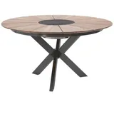 Diamond Garden Lyon Tisch Edelstahl/Recycled Teak