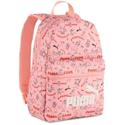 Puma Rucksack S Phase Small pink fruit-stretchy cat