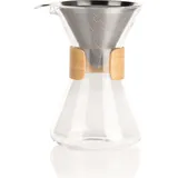 BEEM Kaffeebereiter Pour Over, 0.7 l, Transparent, Kaffeebereiter, Transparent