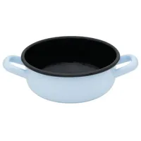 RIESS Bauernschüssel 14cm, Backemaille Blau