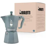 Bialetti Moka Exclusive 6 Tassen Grau