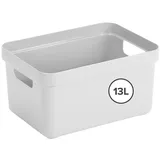 SUNWARE Aufbewahrungsbox Sigma Home 24,6 x 18,3 x 35 cm 1-tlg. weiß