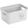 SUNWARE Aufbewahrungsbox Sigma Home 24,6 x 18,3 x 35 cm 1-tlg. weiß