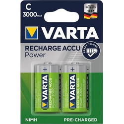 VARTA Batterie RECHARGEABLE C Baby Accu 3000mAh