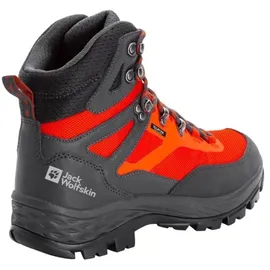 Jack Wolfskin Rebellion Guide Texapore Mid 40537913567 / Schwarz/Rot - 44,5