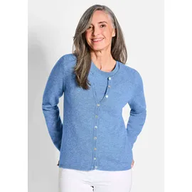 GOLDNER Kaschmirstrickjacke himmelblau 46