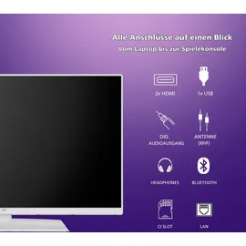 JVC LT-32VF5355W 32" LED Full HD Smart TV weiß