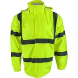 Safestyle Warnschutz-Regenjacke ONNO mit Kapuze, gelb - M