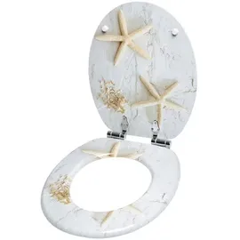 Sanilo WC-Sitz mit Absenkautomatik Seestern Grau