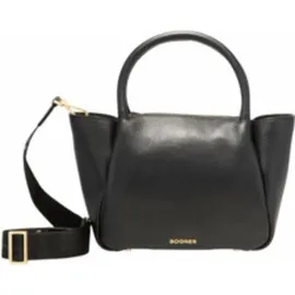 Bogner Wallis Raja Henkeltasche Leder Black