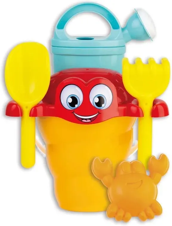Mondo Eimer-Set Happy Crab 6-teilig