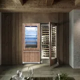 Fhiaba Side by Side Kühlschrank -Freezer Integrated S900TGT, 90 cm, Einbau ohne Front