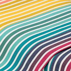 Allround-Gewebe Streifen "Regenbogen", bunt