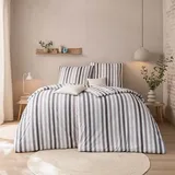 Estella Bettwäsche Tavaro grau BL 135x200 cm + 80x80 cm)