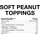 INLEAD Soft Peanut Toppings Zart Erdnuss-Drops Beutel 150 g