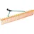 Kerbl Rasenrechen einseitig 32 geb. Zinken