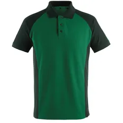 Polo-Shirt "BOTTROP" Unique - XL - grün/schwarz