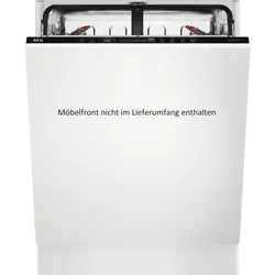 AEG FSE82827P Vollintegrierter-Geschirrspüler / 60cm / ComfortLift - Hebefunktion / Besteckkorb / QuickSelect Display