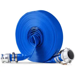 VEVOR Flachschlauch 38mmx30m Abwasserschlauch Rückspülschlauch Pumpenschlauch