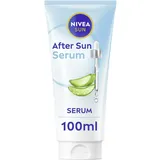 NIVEA SUN Sonnenbräunungsserum für Gesicht und Körper mit Bio Aloes, Vitamin E und Hyaluronsäure100ml