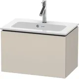 Duravit Waschtischunterschrank 1 Auszug 62 x 39,1 cm Taupe Supermatt