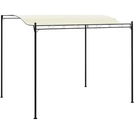 vidaXL Pavillon 1,62 x 3 m inkl. 4 Seitenteile Cremeweiß/Beige