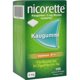 NICORETTE Freshfruit 2 mg Kaugummi 105 St.