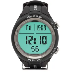 Cressi Neon Tauchcomputeruhr - Farbe: BLACK