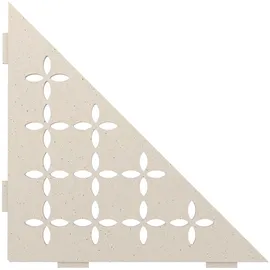 Schlüter Systems Schlüter Ses1d5tssg-e-s1 Ablage Floral 210x210mm Steingrau