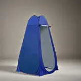Pop-Up Duschzelt 190cm Toilettenzelt Camping Wurfzelt mit Sichtschutz für Outdoor Garten Dusche Tragbares WC-Zelt Umkleidekabine (Blau)