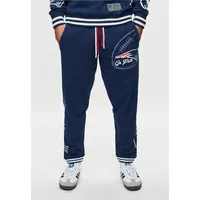Recovered New England Patriots Go Pats NFL Sweatpants Dunkelblau