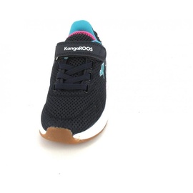 KANGAROOS Kinder Sneaker K-FORT JAG EV 18764-4134 navy neon pink, Farben:blau/kombi, Kinder Größen:29